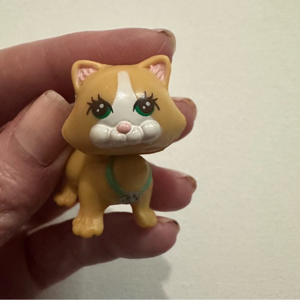 LITTLEST PET SHOP CUTESY KITTENS W TOY KITTY FOOD KENNER VINTAGE LPS RARE 1992 - Picture 8 of 12